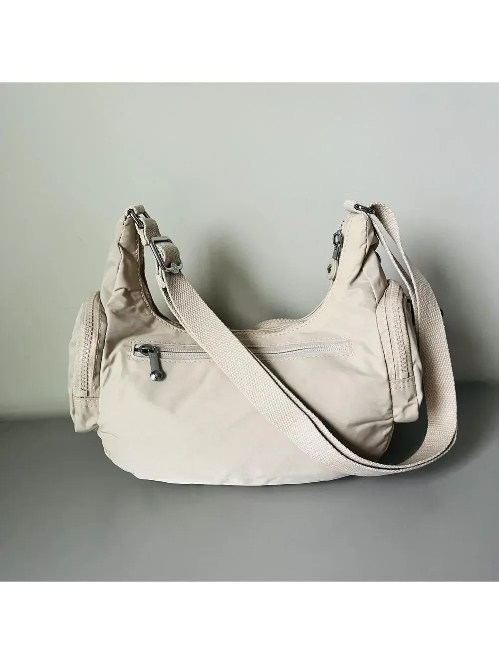 Kipling Basic Rikka Small Crossbody Bag in Ivory White NWT - Picture 4 of 5